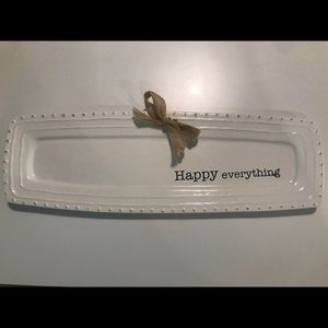 Mud Pie Happy Everything Platter